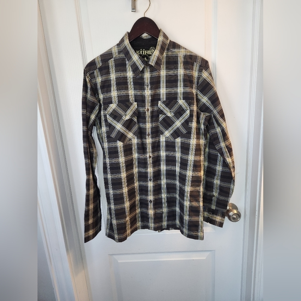 KÜHL Men's Button Down Long Sleeve Shirt Size Small